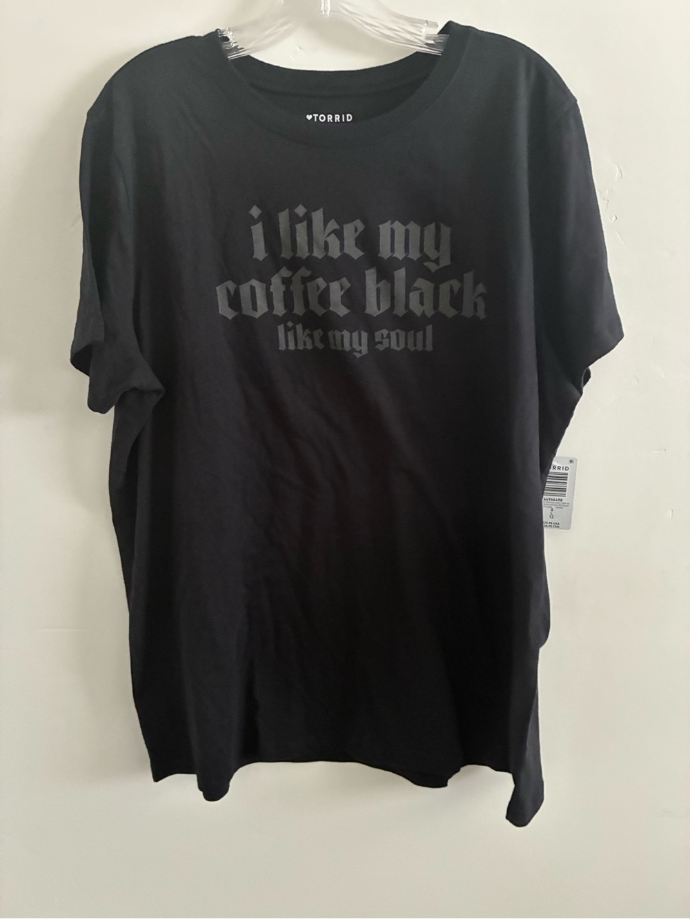 torrid Black Short-Sleeve Graphic Tee